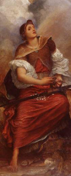 Wikioo.org - The Encyclopedia of Fine Arts - Painting, Artwork by George Frederic Watts - Faith