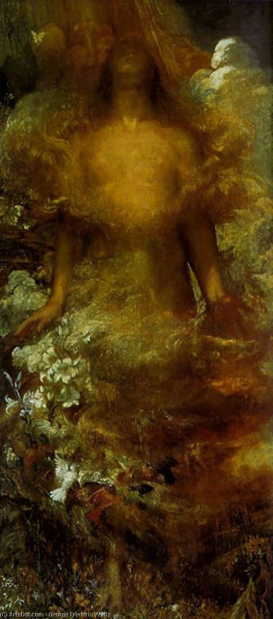 Wikioo.org - The Encyclopedia of Fine Arts - Painting, Artwork by George Frederic Watts - She shall be called woman