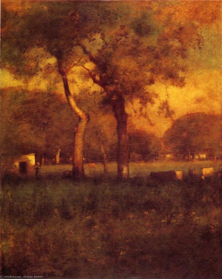 Wikioo.org - The Encyclopedia of Fine Arts - Painting, Artwork by George Inness - California
