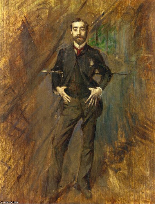 Wikioo.org - The Encyclopedia of Fine Arts - Painting, Artwork by Giovanni Boldini - John Singer Sargent