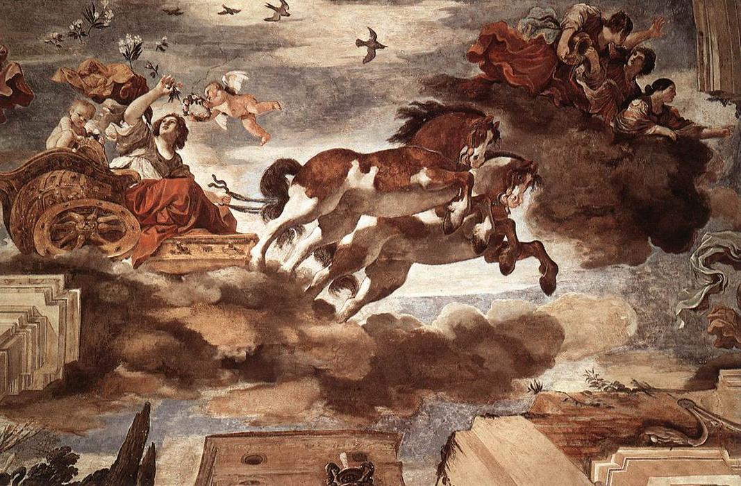 Wikioo.org – La Enciclopedia de las Bellas Artes - Pintura, Obras de arte de Guercino (Barbieri, Giovanni Francesco) - Aurora