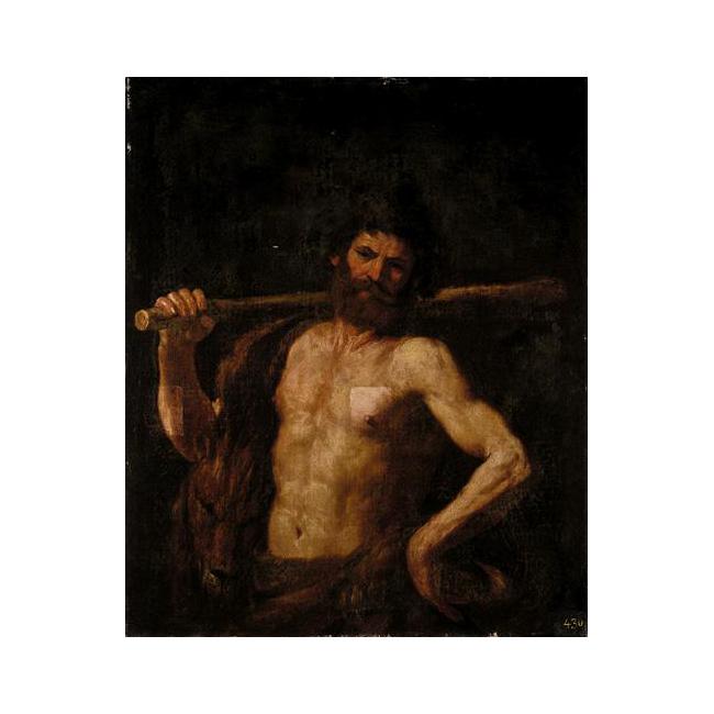 Wikioo.org - The Encyclopedia of Fine Arts - Painting, Artwork by Guercino (Barbieri, Giovanni Francesco) - HERCULES