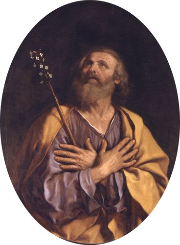 WikiOO.org - Güzel Sanatlar Ansiklopedisi - Resim, Resimler Guercino (Barbieri, Giovanni Francesco) - San Giuseppe