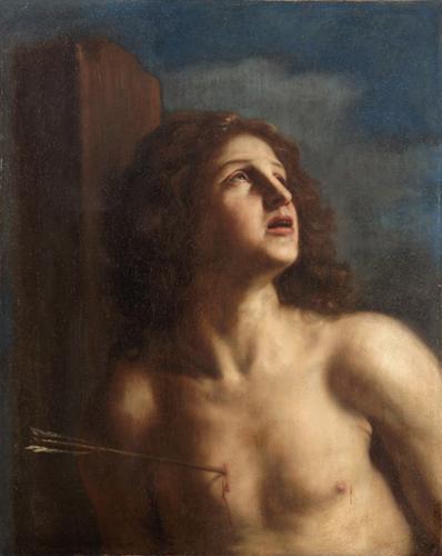 Wikioo.org - The Encyclopedia of Fine Arts - Painting, Artwork by Guercino (Barbieri, Giovanni Francesco) - St. Sebastian