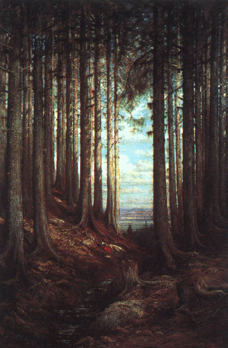 Wikioo.org – La Enciclopedia de las Bellas Artes - Pintura, Obras de arte de Paul Gustave Doré - Escena Alpine
