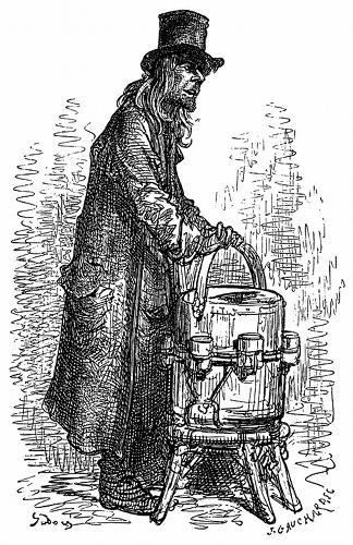 Wikioo.org - สารานุกรมวิจิตรศิลป์ - จิตรกรรม Paul Gustave Doré - Lemonade Vendor