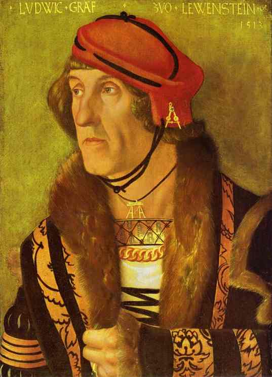 Wikioo.org - The Encyclopedia of Fine Arts - Painting, Artwork by Hans Baldung - Ludwig, Count von Löwenstein
