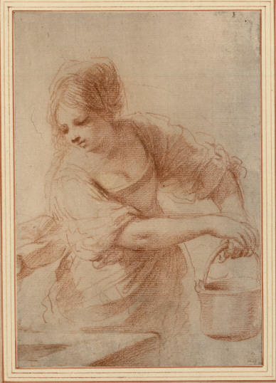 WikiOO.org - Enciclopédia das Belas Artes - Pintura, Arte por Hans Baldung - Woman with kettle