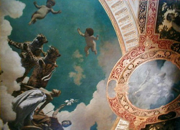 Wikioo.org - The Encyclopedia of Fine Arts - Painting, Artwork by Hans Makart - Hermesvilla ceiling paintings
