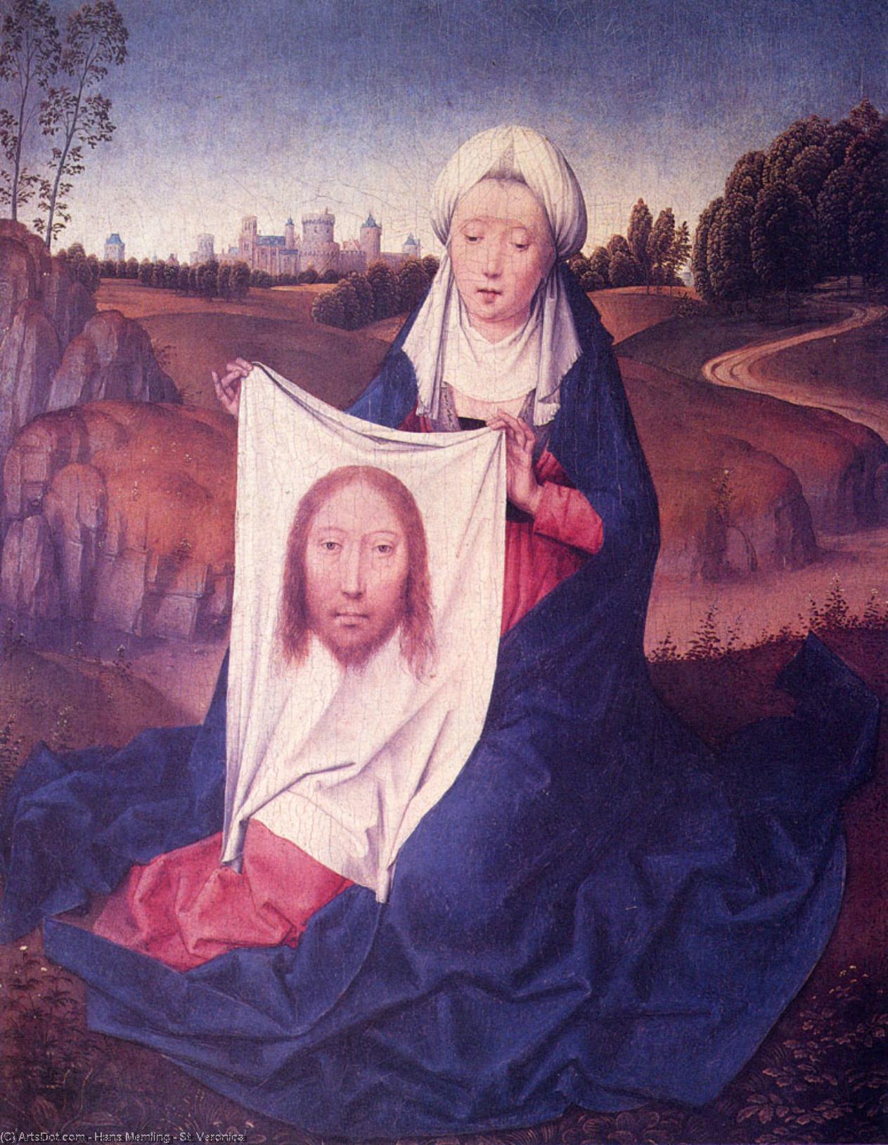 Wikioo.org - The Encyclopedia of Fine Arts - Painting, Artwork by Hans Memling - St. Veronica