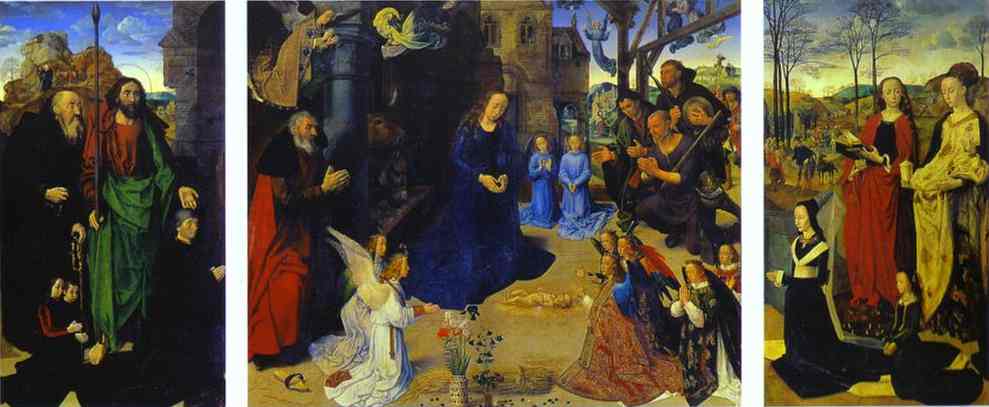 WikiOO.org - אנציקלופדיה לאמנויות יפות - ציור, יצירות אמנות Hugo Van Der Goes - Portinari Altar
