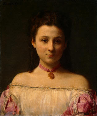 Wikioo.org - The Encyclopedia of Fine Arts - Painting, Artwork by Henri Fantin Latour - Mademoiselle de Fitz-James