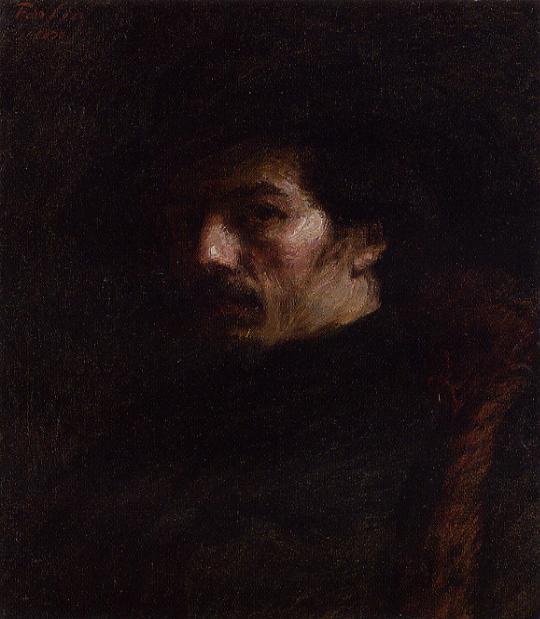 Wikioo.org - The Encyclopedia of Fine Arts - Painting, Artwork by Henri Fantin Latour - Portrait of Alphonse Legros