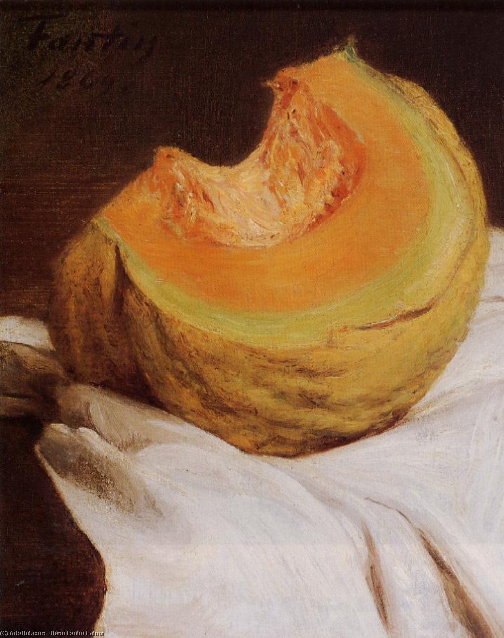 Wikioo.org - The Encyclopedia of Fine Arts - Painting, Artwork by Henri Fantin Latour - Still Life 2