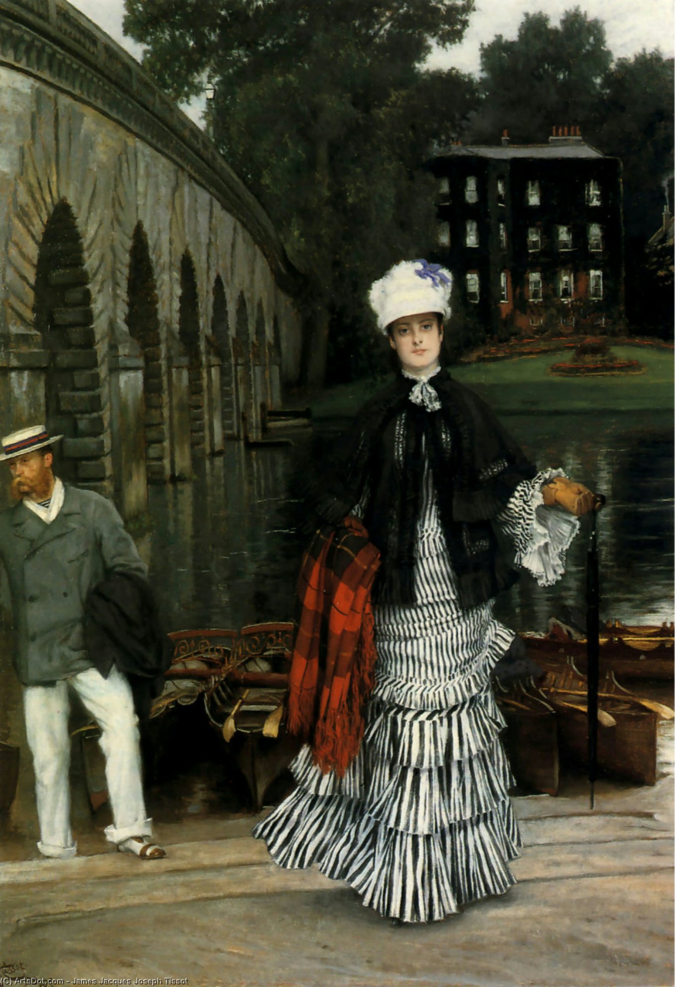 Wikioo.org - The Encyclopedia of Fine Arts - Painting, Artwork by James Jacques Joseph Tissot - The Return from the Boating Trip