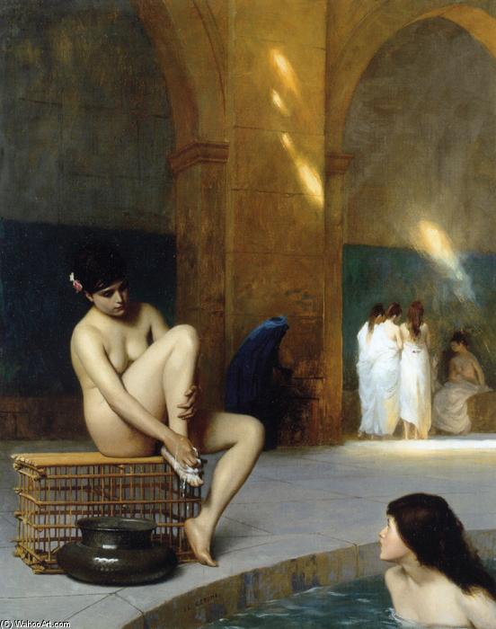 Wikioo.org – L'Encyclopédie des Beaux Arts - Peinture, Oeuvre de Jean Léon Gérôme - Femme nue