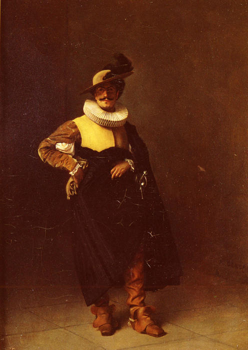 WikiOO.org - אנציקלופדיה לאמנויות יפות - ציור, יצירות אמנות Jean Léon Gérôme - Personnage - Louis XIII