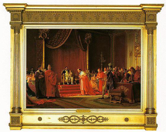 Wikioo.org - The Encyclopedia of Fine Arts - Painting, Artwork by Jean Georges Vibert - Napoleon and Son
