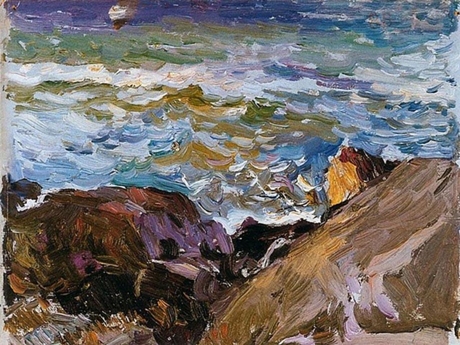 WikiOO.org - Encyclopedia of Fine Arts - Maľba, Artwork Joaquin Sorolla Y Bastida - Sea at Ibiza