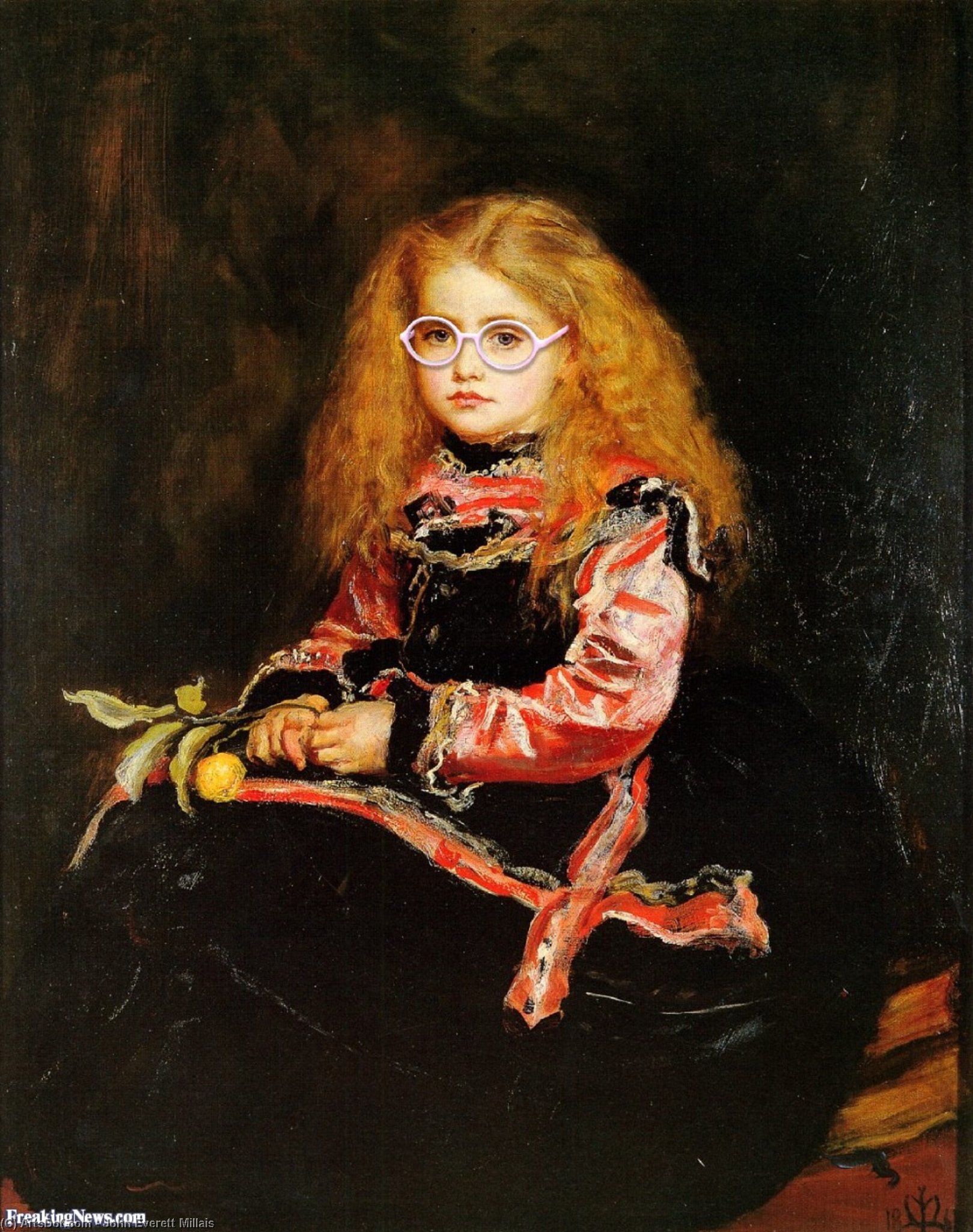 Wikioo.org - สารานุกรมวิจิตรศิลป์ - จิตรกรรม John Everett Millais - A Souvenir of Velazquez