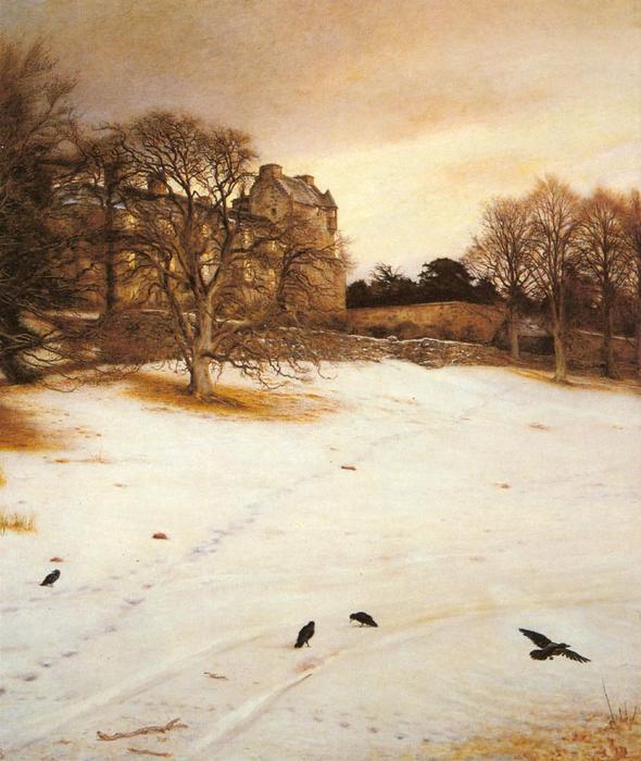 WikiOO.org - Енциклопедия за изящни изкуства - Живопис, Произведения на изкуството John Everett Millais - Christmas Eve, 1887