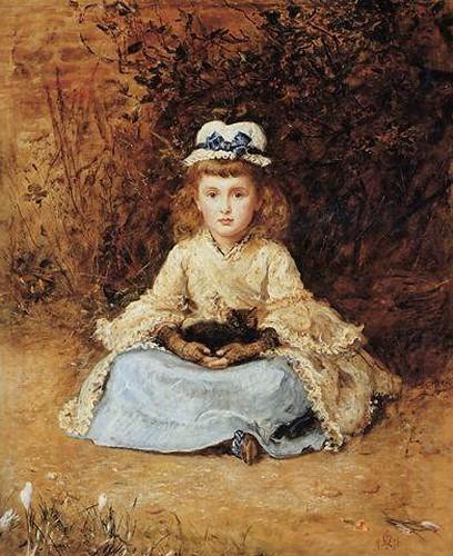 Wikoo.org - موسوعة الفنون الجميلة - اللوحة، العمل الفني John Everett Millais - Early days