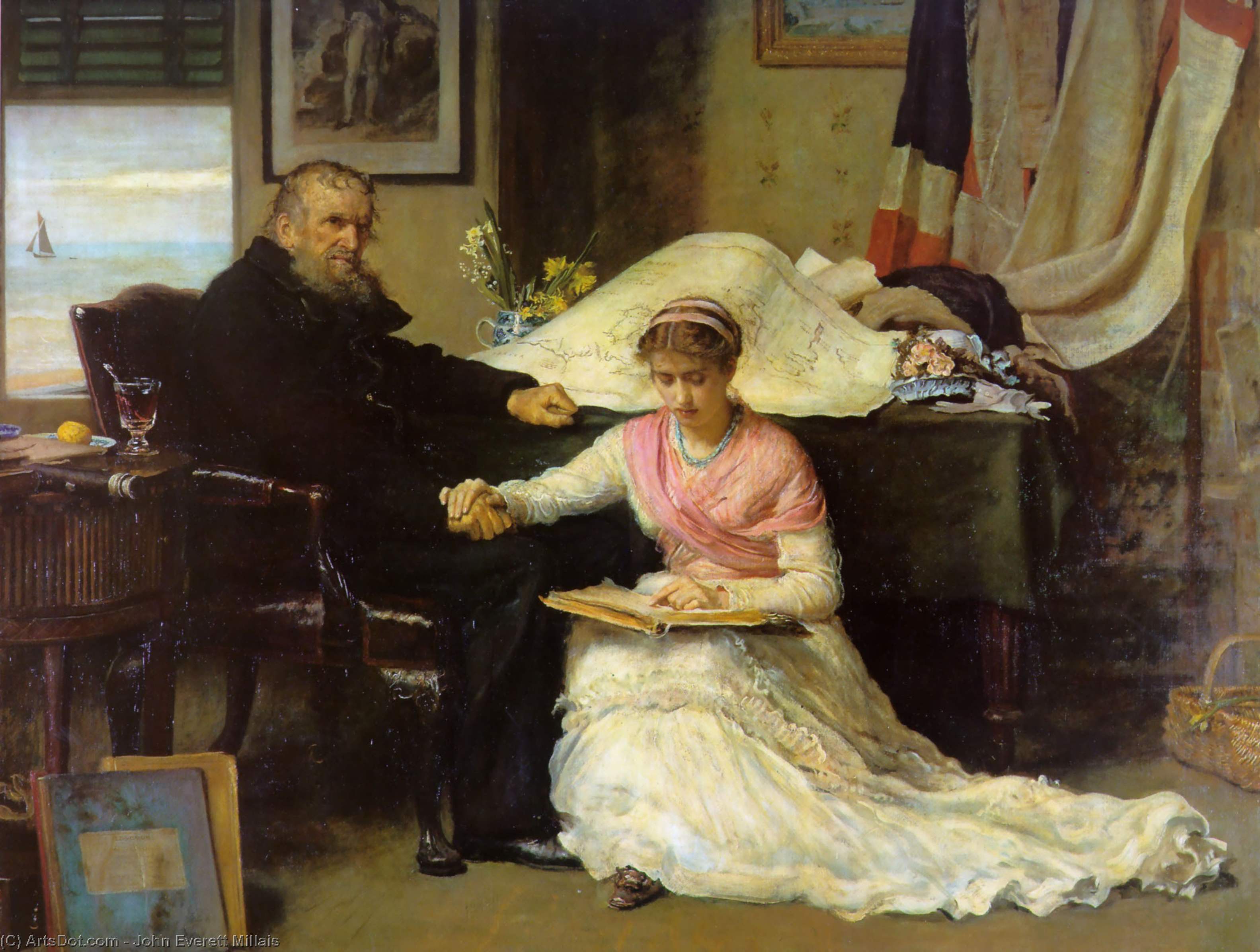Wikioo.org - The Encyclopedia of Fine Arts - Painting, Artwork by John Everett Millais - North West Passage