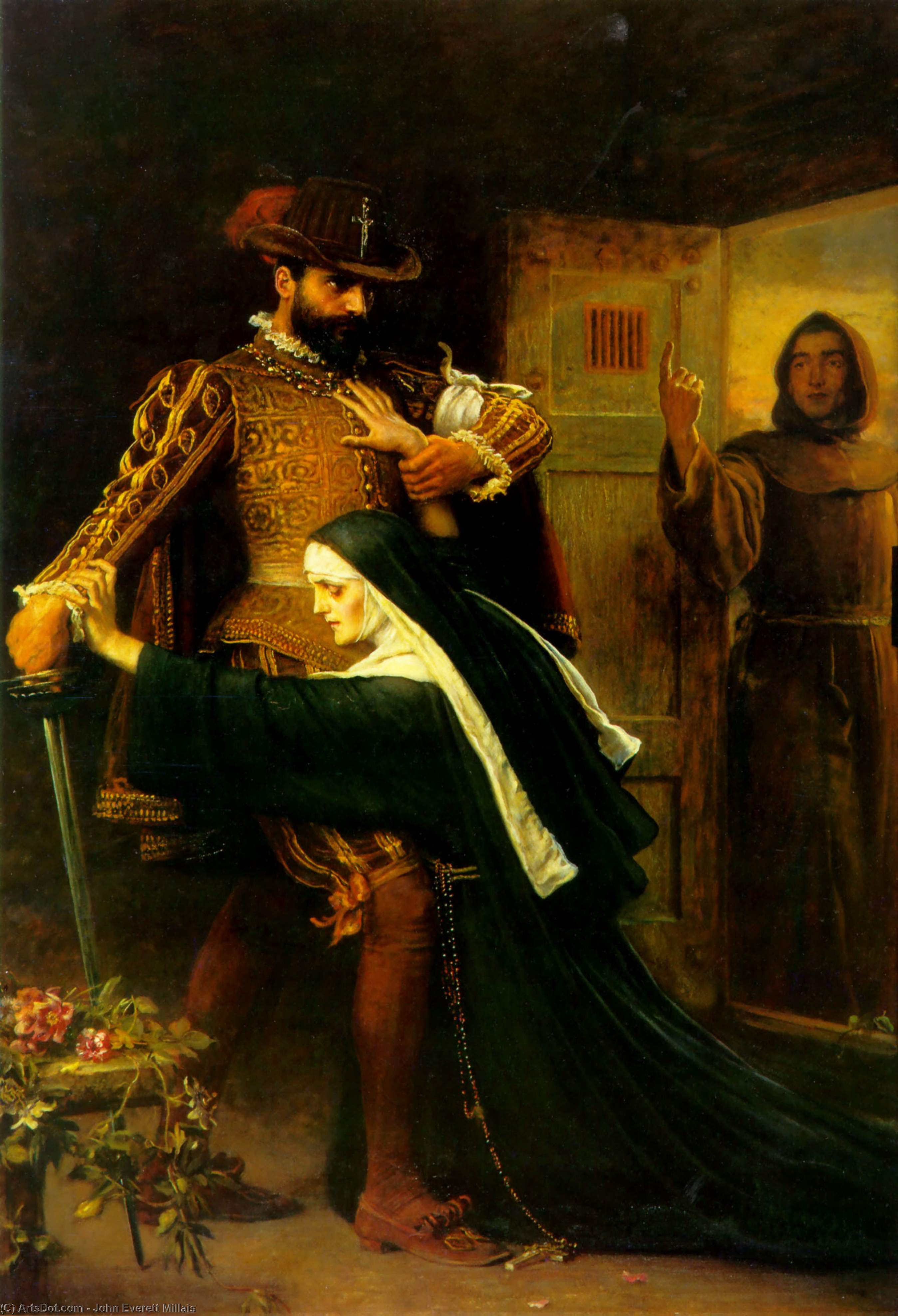 WikiOO.org - Encyclopedia of Fine Arts - Maľba, Artwork John Everett Millais - St. Bartholemew's Day