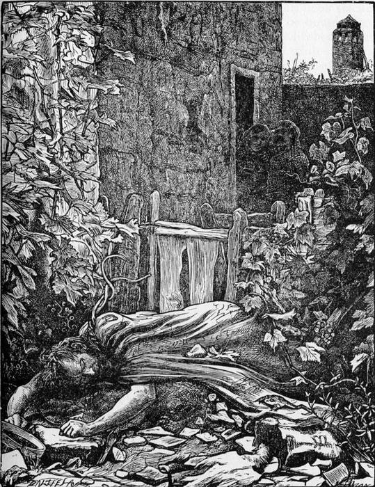 WikiOO.org - 백과 사전 - 회화, 삽화 John Everett Millais - The Wicked Husbandman