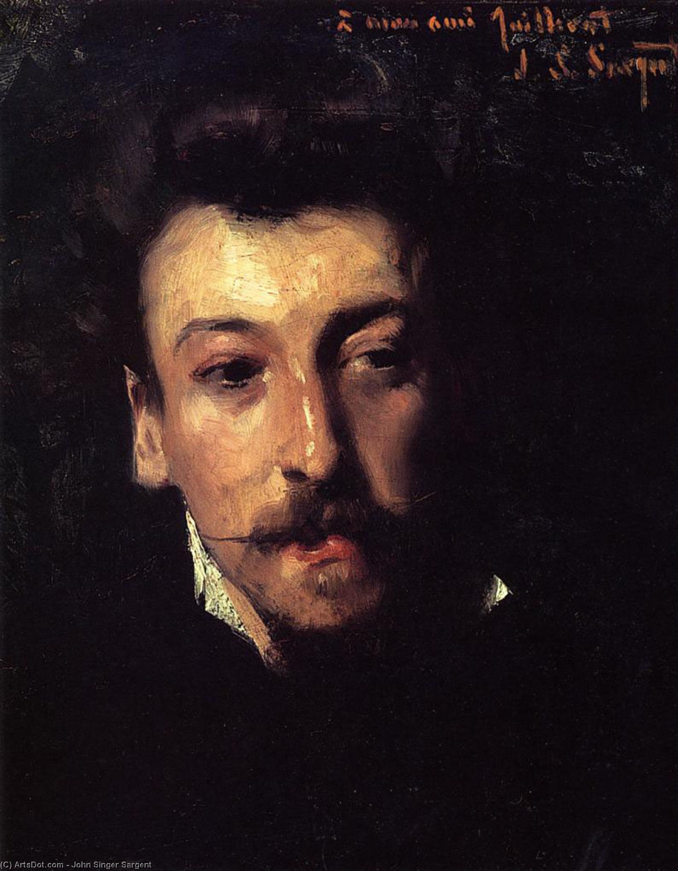 Wikioo.org - The Encyclopedia of Fine Arts - Painting, Artwork by John Singer Sargent - Eugene Juillerat