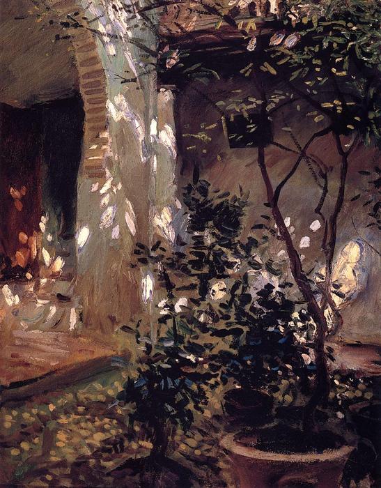 Wikioo.org - The Encyclopedia of Fine Arts - Painting, Artwork by John Singer Sargent - Granada. Sunspots