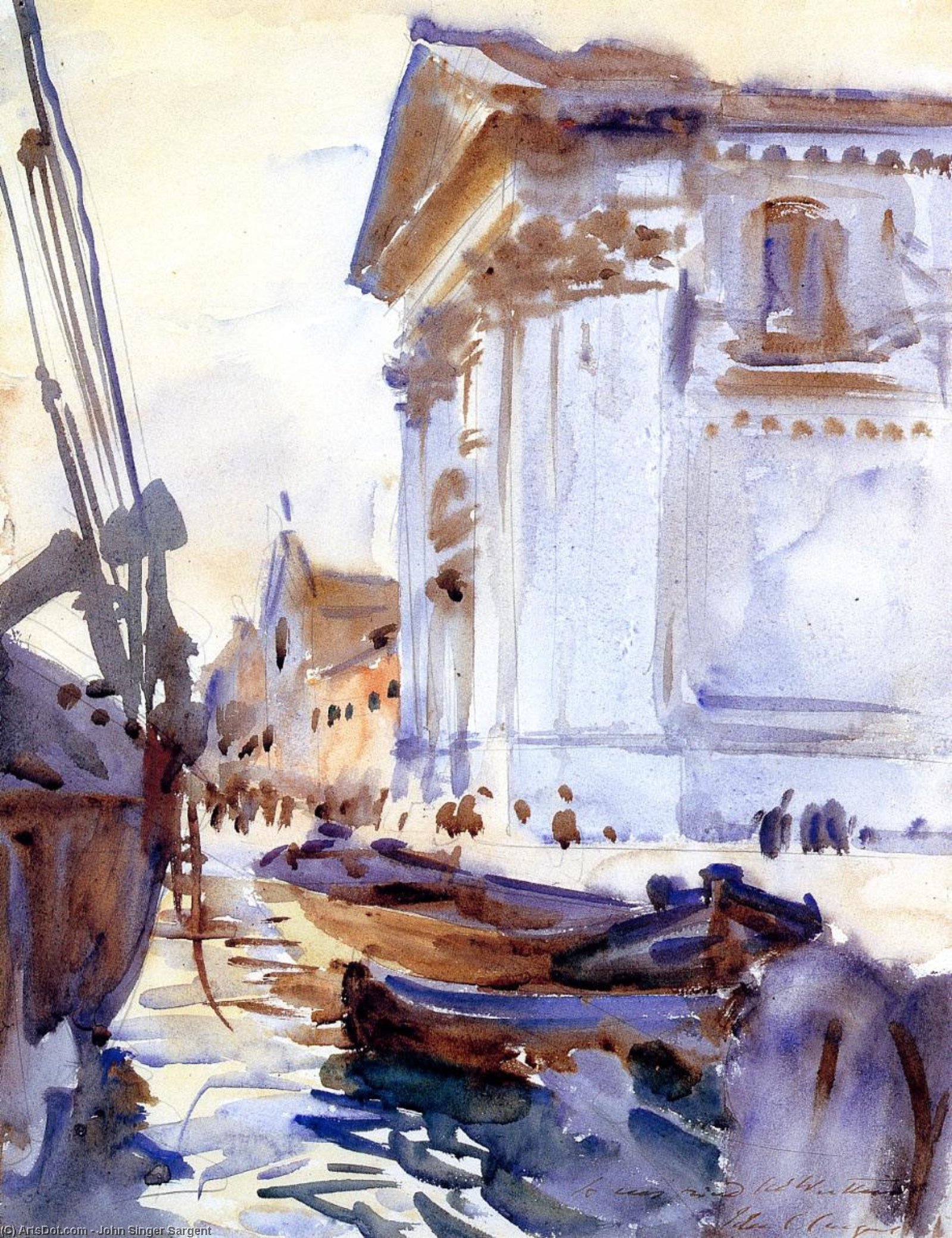 Wikioo.org - The Encyclopedia of Fine Arts - Painting, Artwork by John Singer Sargent - I Gesuati
