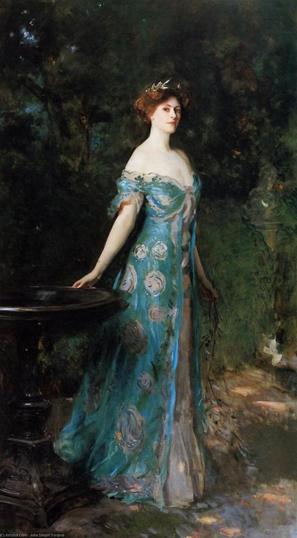 Wikioo.org - The Encyclopedia of Fine Arts - Painting, Artwork by John Singer Sargent - Millicent, Duchess of Sutherland