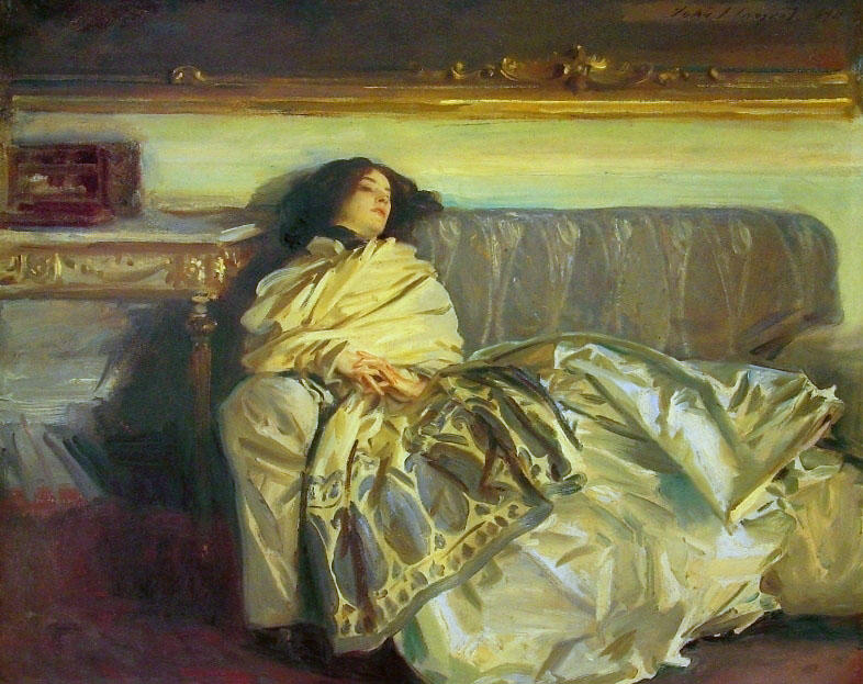 Wikioo.org - The Encyclopedia of Fine Arts - Painting, Artwork by John Singer Sargent - Nonchaloir