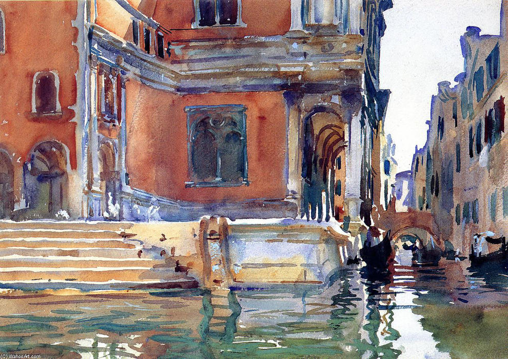 Wikioo.org - The Encyclopedia of Fine Arts - Painting, Artwork by John Singer Sargent - Scuola di San Rocco
