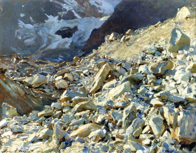 Wikioo.org - The Encyclopedia of Fine Arts - Painting, Artwork by John Singer Sargent - The Moraine