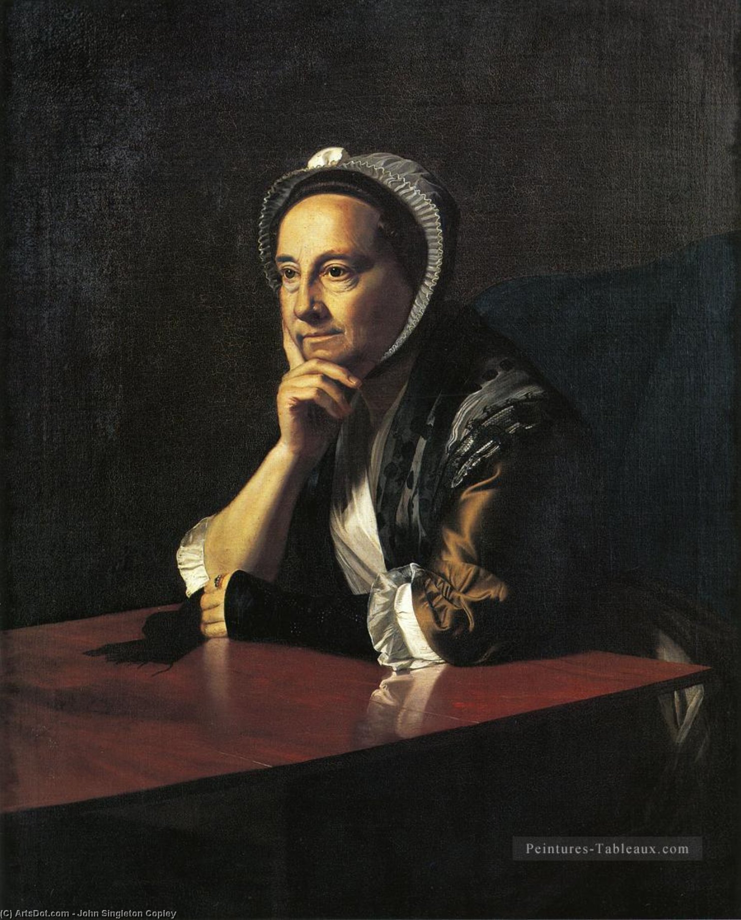 WikiOO.org - Encyclopedia of Fine Arts - Maleri, Artwork John Singleton Copley - Mrs. Humphrey Devereux (Mary Charnock)