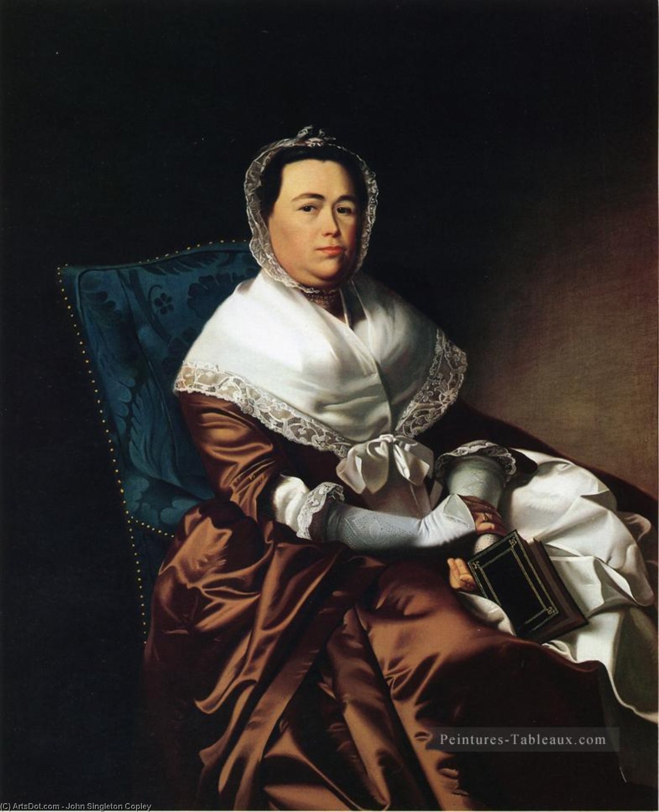 Wikioo.org - The Encyclopedia of Fine Arts - Painting, Artwork by John Singleton Copley - Mrs. James Russell (Katherine Graves)