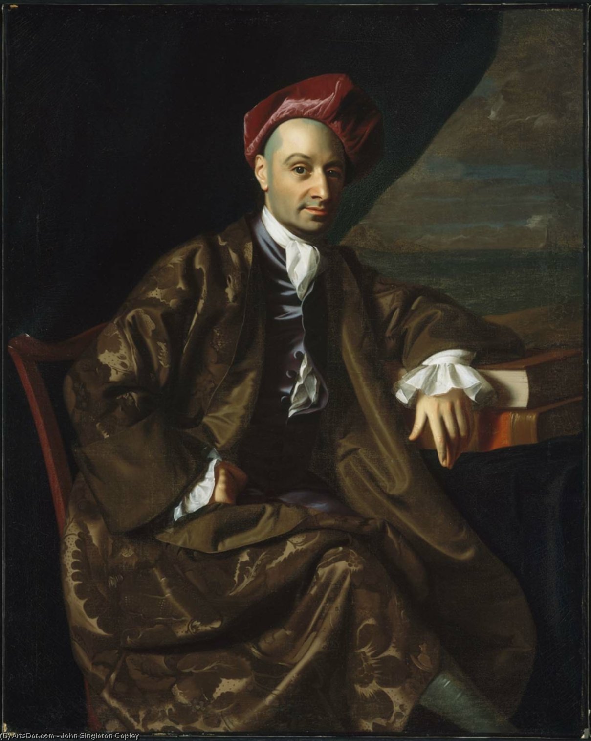 WikiOO.org - Encyclopedia of Fine Arts - Maalaus, taideteos John Singleton Copley - Nicholas Boylston