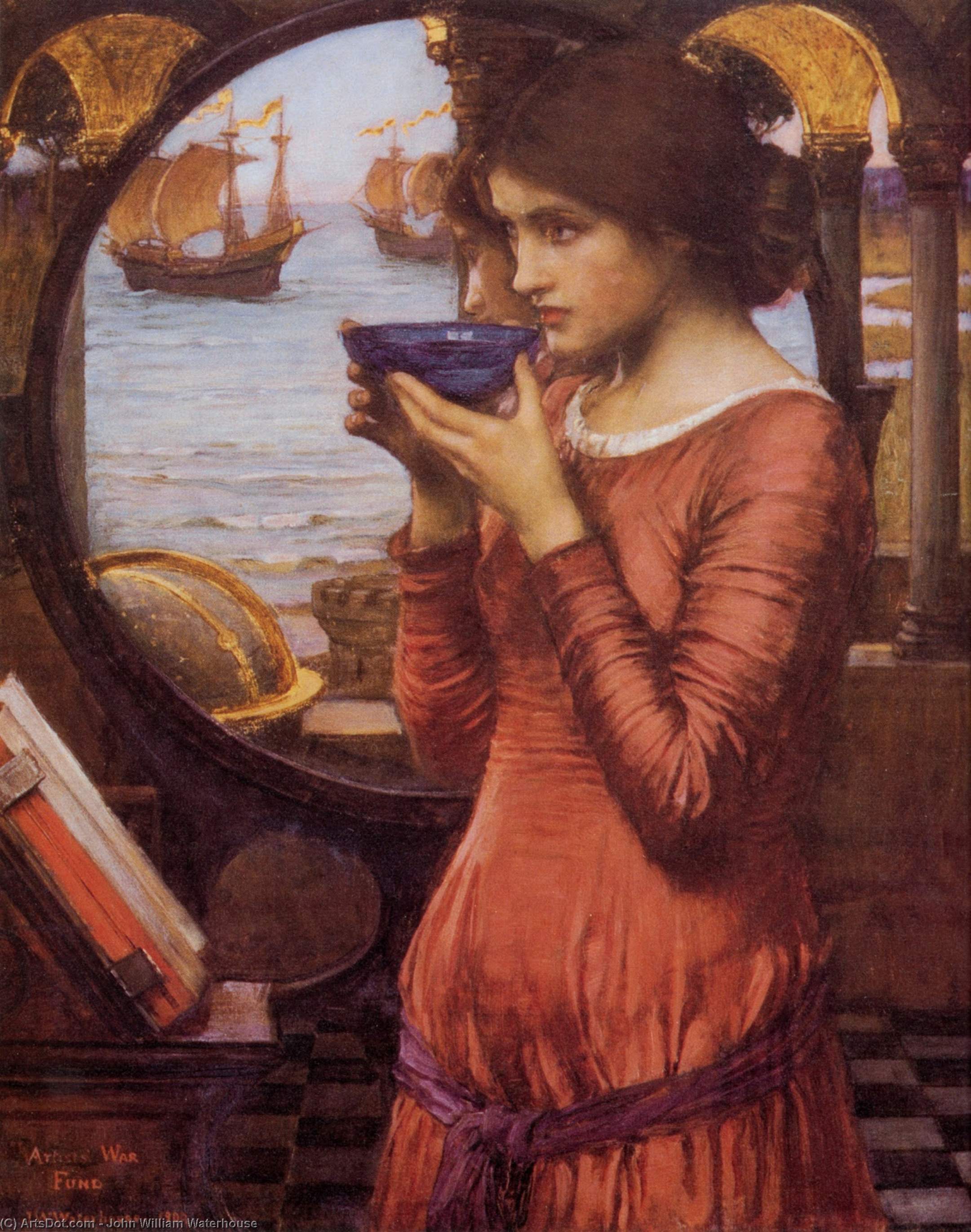 Wikioo.org - The Encyclopedia of Fine Arts - Painting, Artwork by John William Waterhouse - Destiny