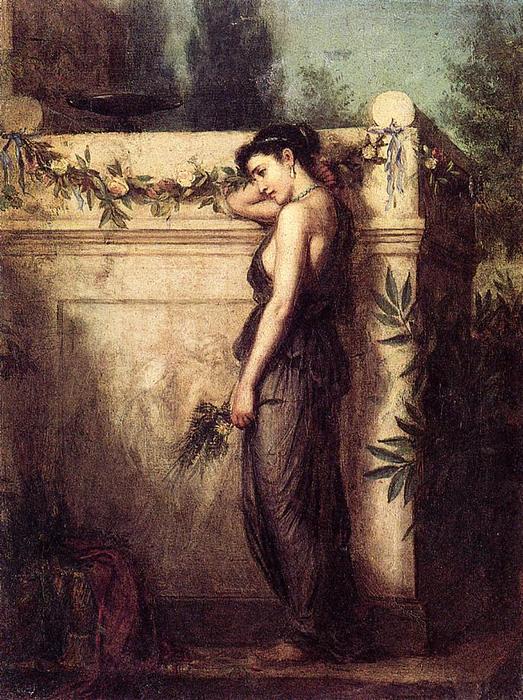 Wikioo.org - The Encyclopedia of Fine Arts - Painting, Artwork by John William Waterhouse - Gone, But Not Forgotten