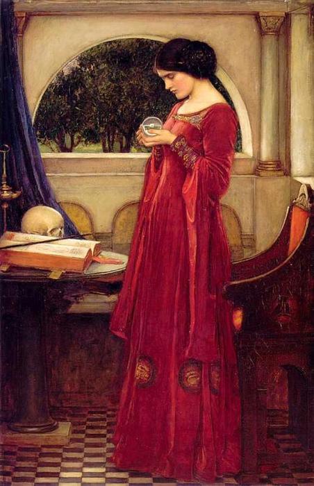 Wikioo.org - The Encyclopedia of Fine Arts - Painting, Artwork by John William Waterhouse - The Ball