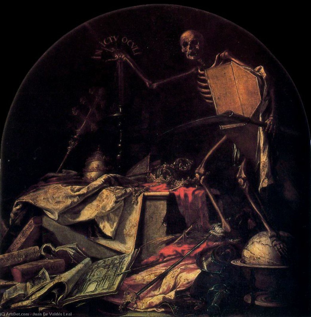 WikiOO.org - Encyclopedia of Fine Arts - Lukisan, Artwork Juan De Valdés Leal - El triunfo de la muerte