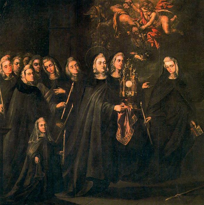 WikiOO.org - Енциклопедія образотворчого мистецтва - Живопис, Картини
 Juan De Valdés Leal - La procesión de Santa Clara con la Sagrada Forma