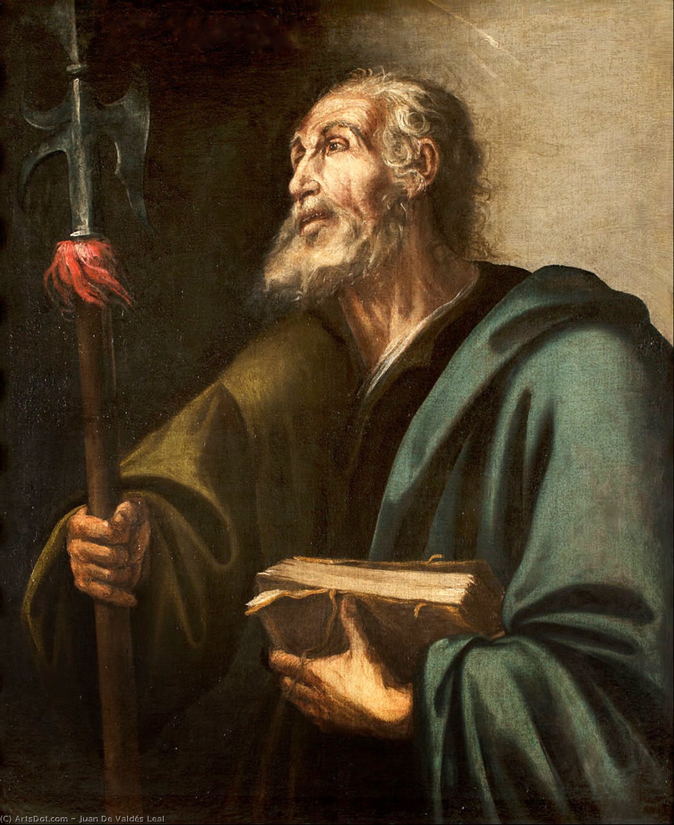 Wikioo.org - The Encyclopedia of Fine Arts - Painting, Artwork by Juan De Valdés Leal - San Judas Tadeo