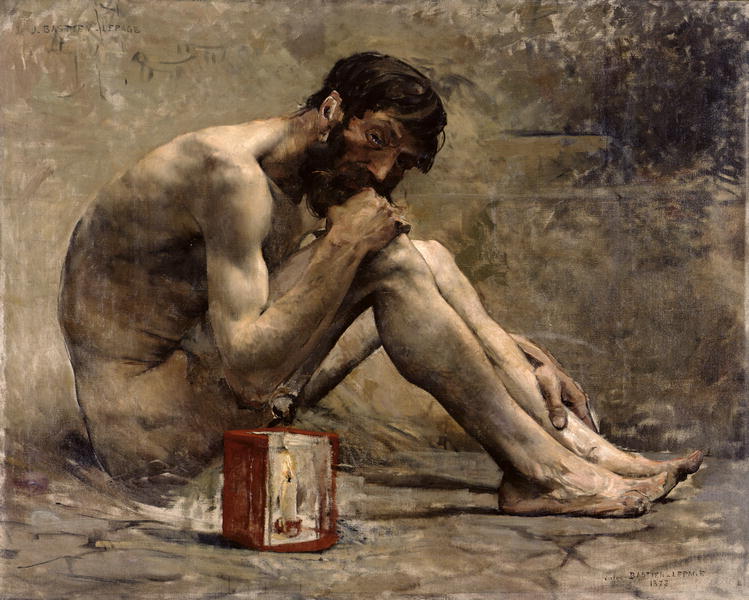 Wikioo.org - The Encyclopedia of Fine Arts - Painting, Artwork by Jules Bastien Lepage - Diogenes