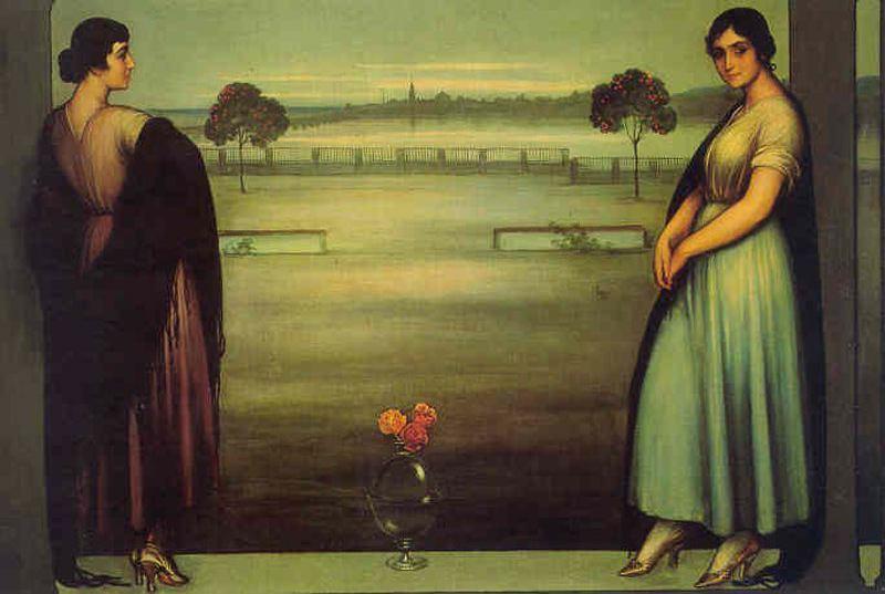 WikiOO.org - Encyclopedia of Fine Arts - Målning, konstverk Julio Romero De Torres - Panneau