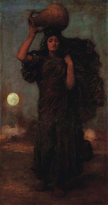 WikiOO.org - Encyclopedia of Fine Arts - Maleri, Artwork Lord Frederic Leighton - A Nile Woman
