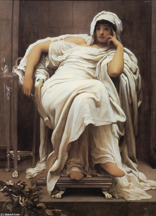 Wikioo.org - The Encyclopedia of Fine Arts - Painting, Artwork by Lord Frederic Leighton - Faticida