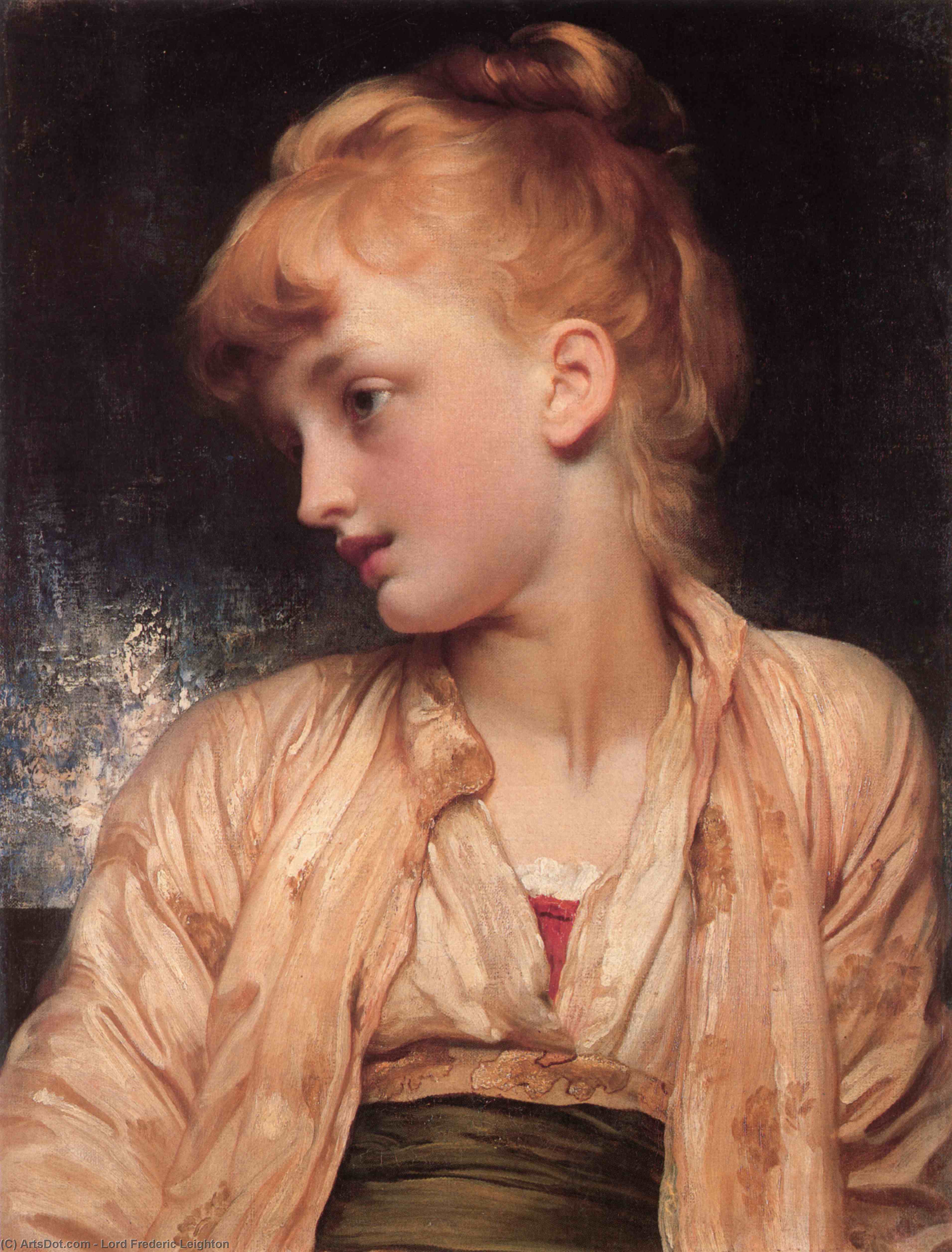 Wikioo.org - The Encyclopedia of Fine Arts - Painting, Artwork by Lord Frederic Leighton - Gulnihal